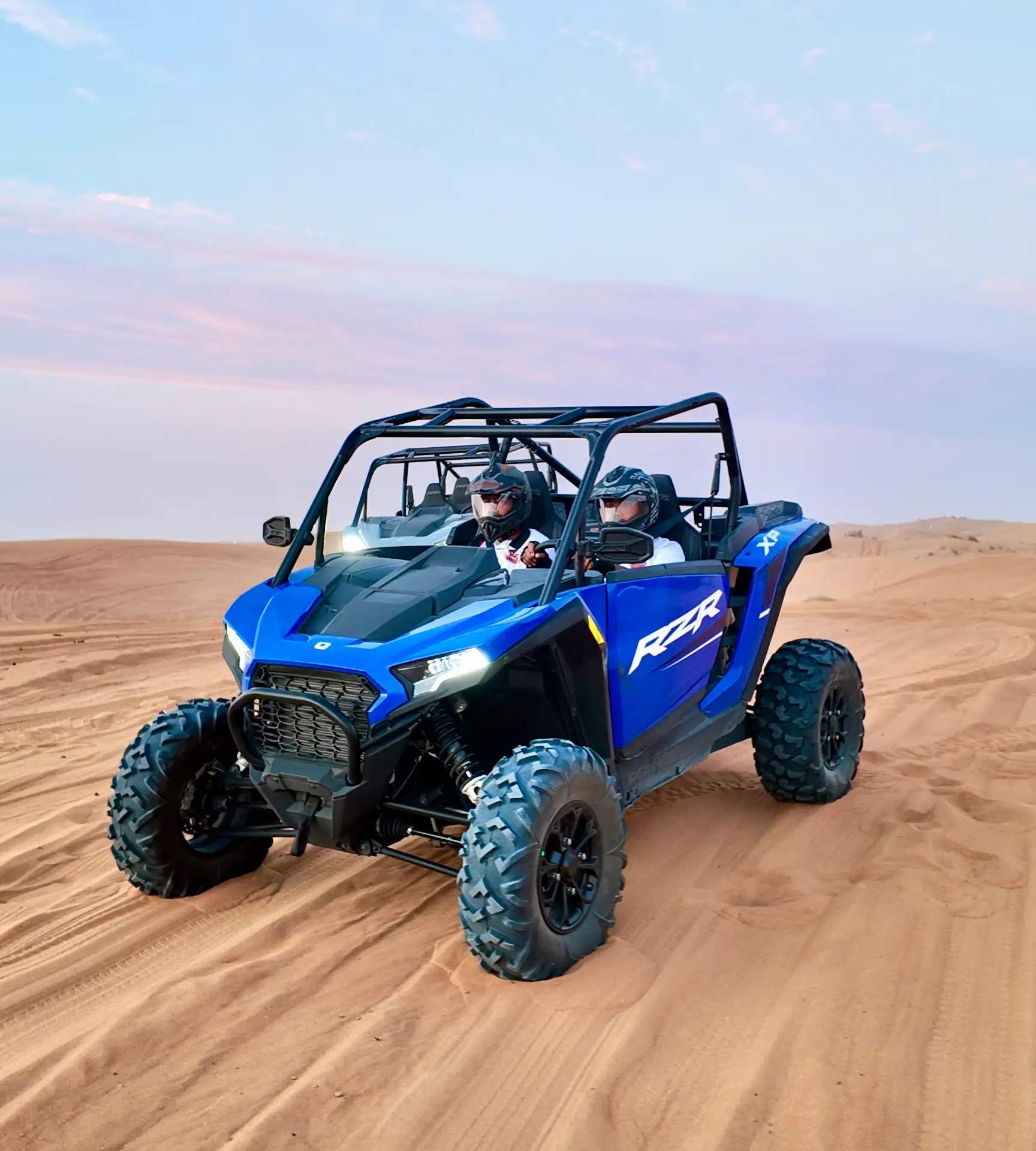 Safari de luxe dans le désert + balade en Polaris biplace (30 min)