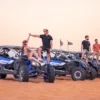 Safari de luxe dans le désert + balade en Can-Am 4 places (1 heure)